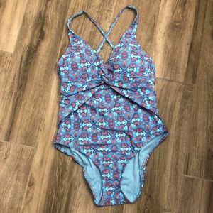 Bleu | Rod Beattie one piece bathing suit